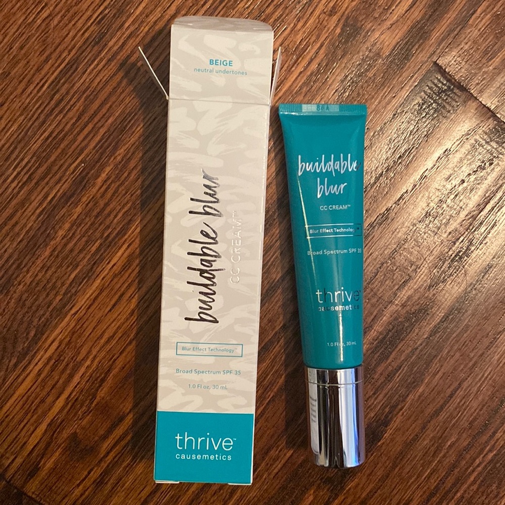 Thrive Causemetics- Buildable Cc Cream with SPF 35!